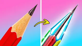 Useful School Hacks 🤩😍 Study Smart, Not Hard With These Genius Hacks And Crafts