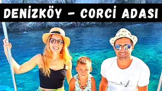 Denizköy CORCİ Adası -  Fantastik Akvaryum Koyu! - İzmir Kız Kulesi