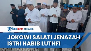 Melayat ke Pekalongan, Presiden Jokowi Ikut Salatkan Jenazah Istri Habib Luthfi bin Yahya