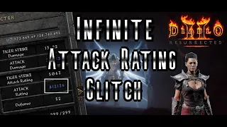 800,000+ ATTACK RATING BUG | Weird Assassin Glitch in Patch 2.4 | Diablo 2 Resurrected D2R