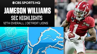Jameson Williams: Alabama Highlights | 12th Overall Pick in 2022 NFL Draft | CBS Sports HQ