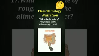 #class10 #biology #nutrition #digestion #roughages #fibrefood #constipation #lifeprocesses #ytshorts