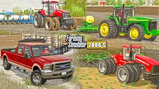 FIRST DAY OF 2000'S SPRING PLANTING! (TILLAGE, PLANTING & SPRAYING)