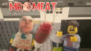 Лего мультфильм Mr. Meat - stop motion animation |game Mr. Meat