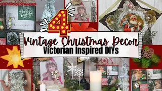 Victorian Christmas DIYs - Vintage Christmas Decor DIYs - Christmas 2021