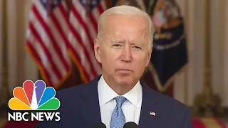 WATCH President Biden's Full Speech On The End Of Afghanistan War