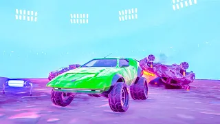 Fortnite Chapter 2 Creative: Demolition Derby Car Smashing Racing Map Full Gameplay No Commentary