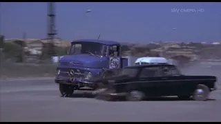 Persecución camión Mercedes Benz 1973