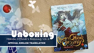 Unboxing Mxtx - TGCF vol-3 English Translation Book-3