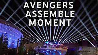 [4K] Avengers Assemble Moment - Opening Day - Avengers Campus Paris - Disneyland Paris