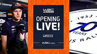 🔴 Opening Ceremony & Meet the Crews LIVE! | WRC EKO Acropolis Rally Greece 2023