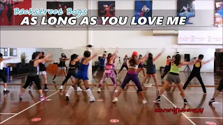 [90s Dance Fitness]AS LONG AS YOU LOVE ME/Backstreet Boys/워밍업/Warm Up STRETCH/Choreography(안무)할라에어로빅