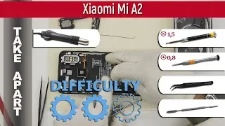 How to disassemble 📱 Xiaomi Mi A2 (M1804D2SG) Take apart Tutorial