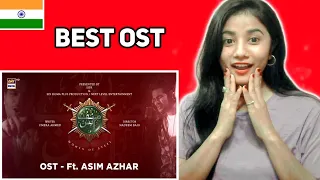 Indian Reaction on Sinf E Aahan | OST | Ft. Asim Azhar | ARY Digital