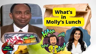 First take crew gets huge laugh at what’s in Molly Qerim’s  lunch box