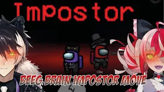 【Both POV / Eng sub】Shien and Ollie Beeg Brain Impostor "double kill" move【all dead POV】