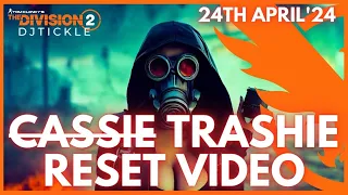 SECRET VENDOR RESET! CASSIE! 24TH APRIL 2024! THE DIVISION 2!