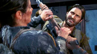 The Last Of Us 2 - Tommy Sniper BossFight ( Abby Vs Tommy ) 1080p 60fps