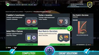 FIFA 23 Throwback Marquee Matchups - Real Madrid v Barcelona SBC - Cheap Solution & Tips
