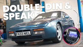 Installing A Double-Din To Our Porsche 944 - Project 944: Episode 13