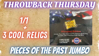 2021 Pieces of the Past Historical Edition Hobby Box! Cool Historical Relics!