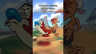 POV: You're watching Ren and Stimpy as an Adult [PART - 2] 💀 💦🥵 #shorts