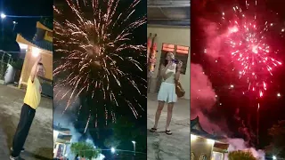 Chinese New Year Fireworks 2024 at Kota Tinggi in Malaysia / 2024 年农历新年烟花