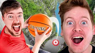 MrBeast's Make THIS Shot, Win $300,000 Reaction