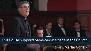 Martin Gorrick, Bishop of Dudley | Christianity SHOULD allow gay marriage - 5/8 | Oxford Union