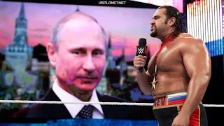 Американский рестлер Биг Шоу оскорбил флаг России на шоу WWE RAW