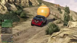 GTA 5 Hauling the Giant Orange Ball! Offroad 4x4 GTA V Online