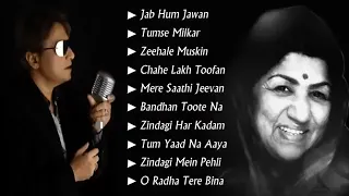 Golden Collection of Lata Mangeshkar   Shabbir Kumar   Evergreen Bollywood Songs