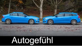 New Volvo S60 & V60 Polestar 367 hp sedan & estate neu 4,7 sec - Autogefühl