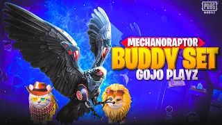 New Hola Buddy Set Opening🦅| Mythic Falcon Companion Opening | Mechanoraptor Buddy Set Opening#pubg