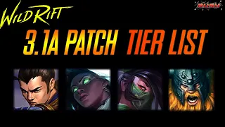 3.1A 패치 티어리스트 3.1A PATCH TIER LIST