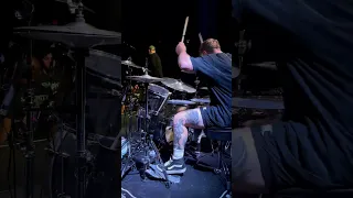 The Acacia Strain - The Hills Have Eyes (Drum Cam) Live in Los Angeles #shorts #drums #foryou