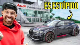 AUDI INSPECCIONA MI RS6 DESTRUIDO QUE RECONSTRUÍ