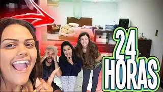 24 HORAS NO QUARTO DOS MEUS PAIS !!!