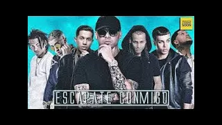 Ⓗ KARAOKE -  Escápate Conmigo (Remix) — Wisin Ft Ozuna, Bad Bunny, Arcangel