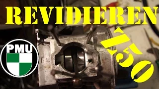Puch Z50 Revidieren Teil#1: Neuer Motor! Lagerschalen entfernen