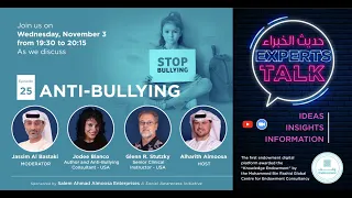 (Invite) Experts Talk Show Episode 25: Anti-Bullying