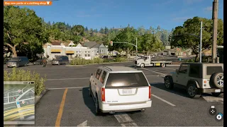 Replica Cadillac - Watch Dogs 2 Car Drive / Gameplay