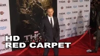 Thor: The Dark World: Tom Hiddleston Fashion Shots and Arrival to LA Premiere | ScreenSlam