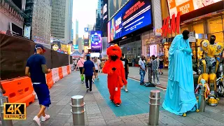 [4K] Walking Broadway Bryant Park and Times Square New York