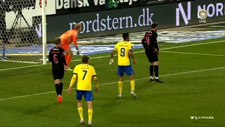 FC Midtjylland - Brøndby IF 27/2-2023 / Ohi Omoijuanfo scorer til 0-1