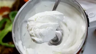 ഇതുപോലെ ചെയ്താൽ perfect ആയി കിട്ടും..only 2 minutes || Garlic Sauce || Thoom || White Sauce ||