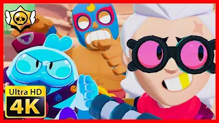 ⭐️ BELLE, PRIMO & SQUEAK FIGHT - BRAWL STARS 3D ANIMATION