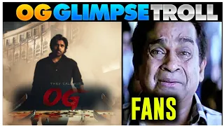 OG Glimpse Troll | Pawan Kalyan | Sujeeth | Thaman S | Hungry Cheetah