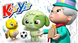 Let It Rain, Let It Rain | Nursery Rhymes | By KiiYii! | ABCs and 123s