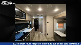 Unbelievable 2024 Forest River Flagstaff Micro Lite Travel Trailer RV For Sale in Mims, FL